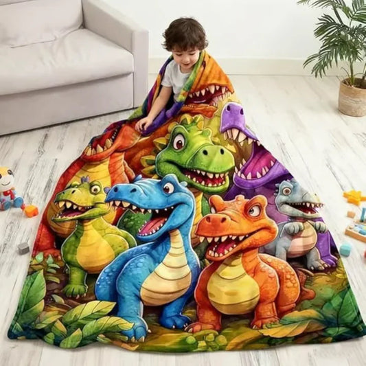 3D Dinosaur Blanket 🦖